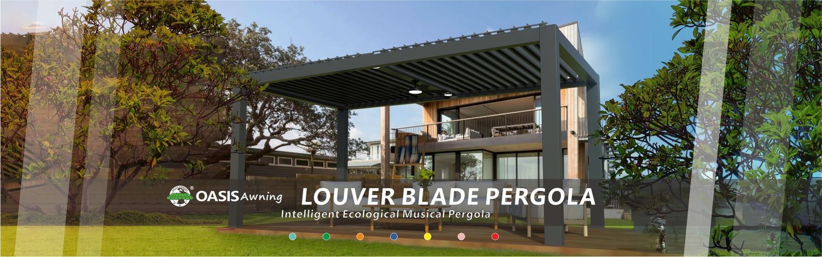 Retractable Fabric Pergola