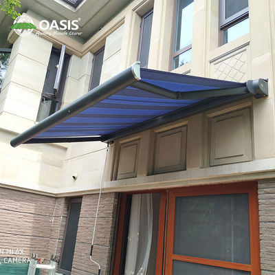 2.5mx2m Tất cả mùa Khung nhấc lại cho sân sau, Motorized Window Awnings
