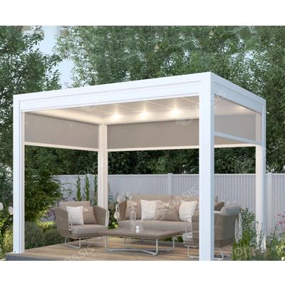 Tất cả các hợp kim nhôm Pergola hạng nhẹ, hạng nhẹ Lower Blade Pergola