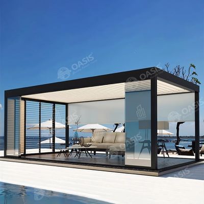 Lightweight Aluminum Light Duty Pergola 3x3mx2.8m 4x4mx2.8m 100% Waterproof