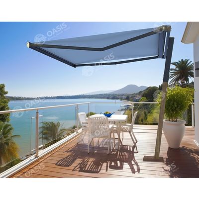 Full Cassette Box Canopy kéo ra cho sân hiên, mái hiên kéo ra góc điều chỉnh