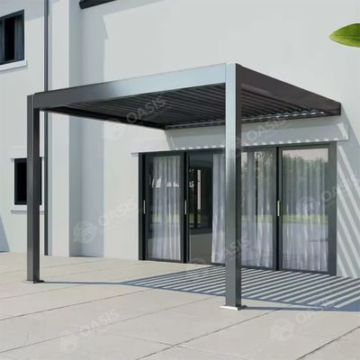 Phòng chống nước chất lượng cao Vườn giải trí Động cơ nhôm Pergola cho biệt thự