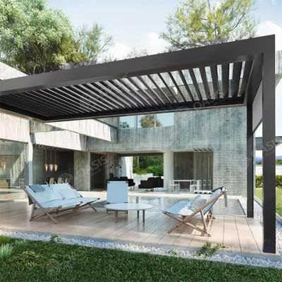 Καλύτερες τιμές Κήπος Αλουμινίου Gazebo Αλουμινίου Pergola για Mansions