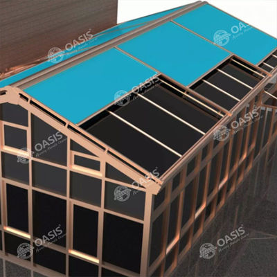 Hình khung nhôm Motorized Sun Shade Awning, 2x2.5m Electric Sun Shades cho sân hiên
