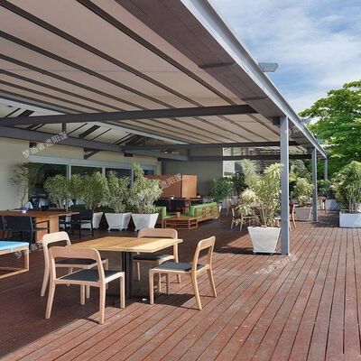 High-End Lightweight Aluminum Frame Awning Quick-Setup Adjustable Sunshade for Outdoor Use Retractable Awning
