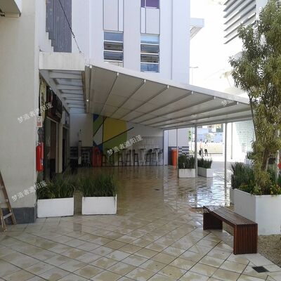 Modern Sleek Aluminum Frame Shade Sail-Durable Material & Professional Design Waterproof Extendable Backyard Cover